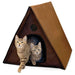 K&H A-Frame Outdoor Heated Cat House -   