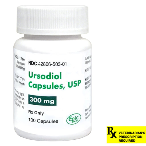 Rx Ursodiol, 300 mg Capsule - Rx Ursodiol, 300mg x 100 Capsules  