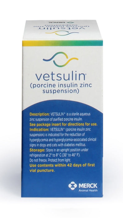 Rx Vetsulin, 40 units/mL Injectable, 10 mL -   