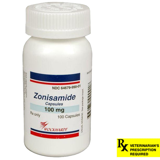 Rx Zonisamide Capsules - Rx Zonisamide, 100 mg x 100 Capsules  