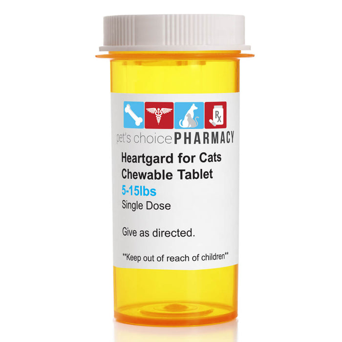 Rx Heartgard for Cats 5-15 lb - Rx Heartgard for Cats 5-15 lbs, Single Chew  