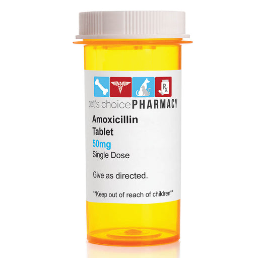 Rx Amoxicillin Tablets - Rx Amoxicillin, Tablets, 50 mg x 500 ct  