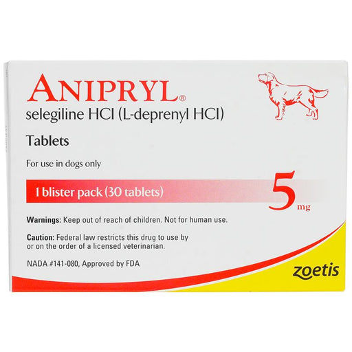 Rx Anipryl Tablets - Rx Anipryl, 5 mg x 30 ct, Tablets  