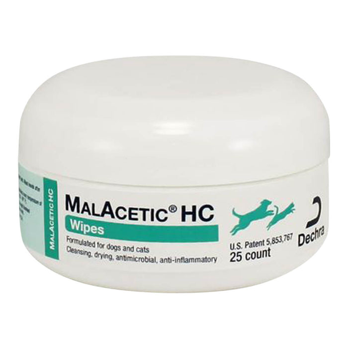 Rx MalAcetic HC Wipes, 25 ct -   