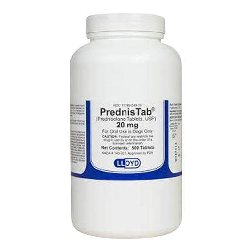 Rx PrednisTab (Prednisolone) - Rx Prednistab (Prednisolone), 20 mg x 500 Tablets  