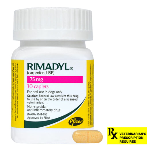 Rx Rimadyl Caplets - Rx Rimadyl, Caplets, 75 mg x 30 ct  