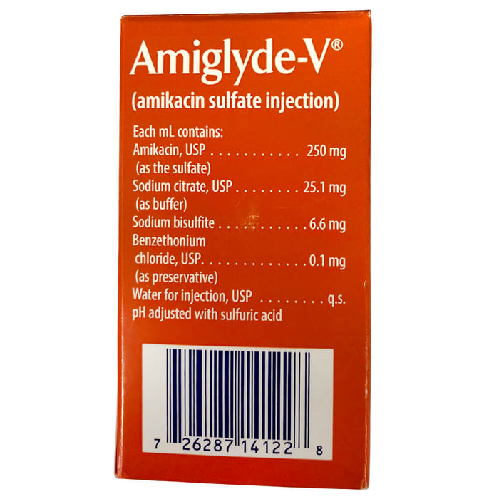 Rx Amiglyde-V, 250mg/ml injection x 48ml bottle -   