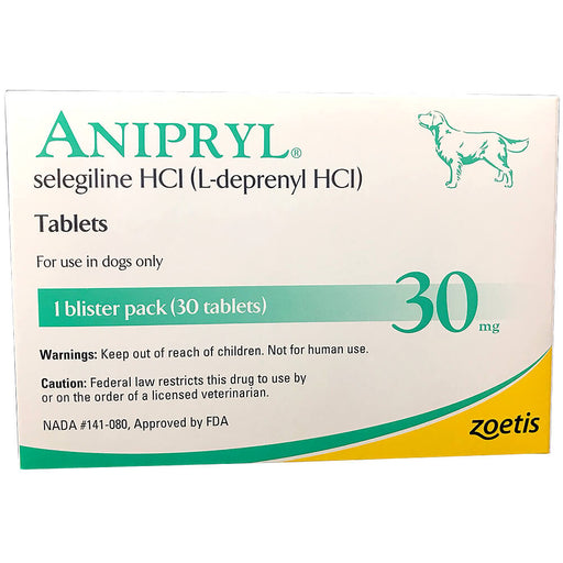 Rx Anipryl Tablets - Rx Anipryl, 30mg x 30 Tablets  