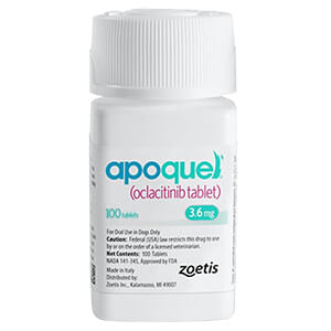 Apoquel for Dogs - 3.6 mg x 60 Tablets  