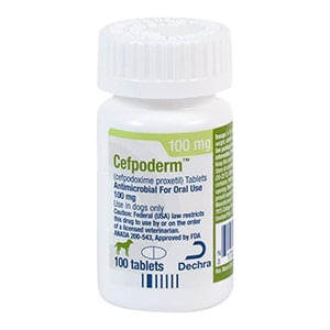 Rx Cefpodoxime Tablet - Rx Cefpodoxime, 100mg x 100 Tablets  