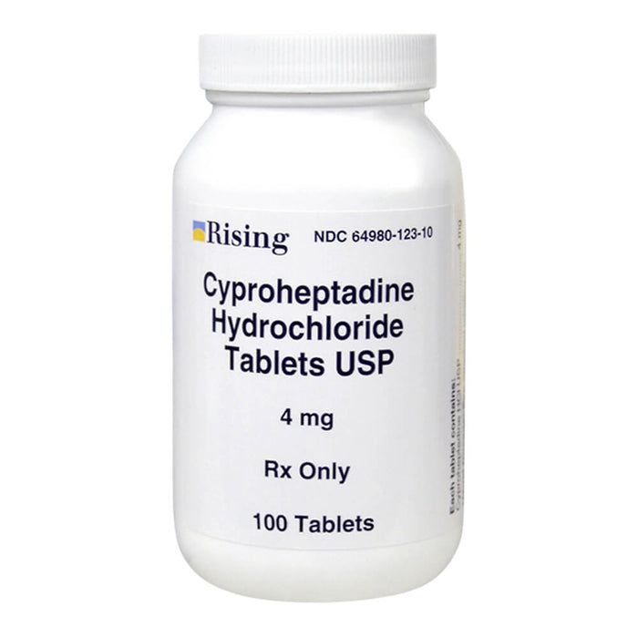 Rx Cyproheptadine, 4mg x 100 tablets -   