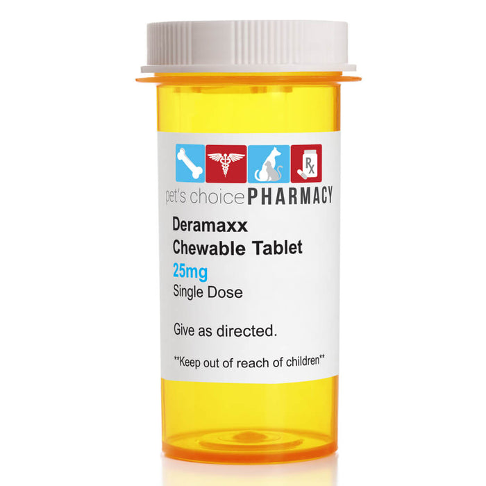 Rx Deramaxx Chewable Tablets - Rx Deramaxx, 25mg x 1 Chewable Tablet  