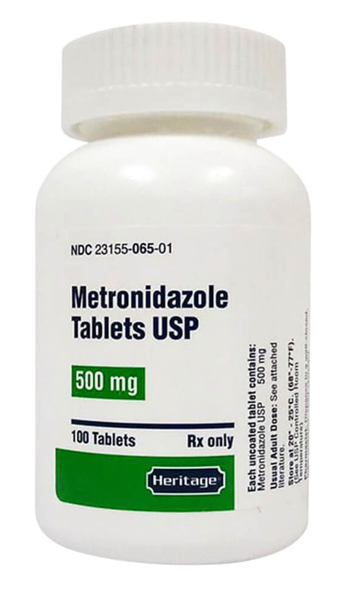 Rx Metronidazole Tablets - Rx Metronidazole 500 mg x 100 tablets  