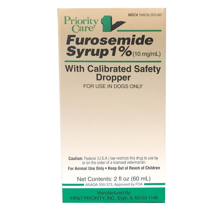 Rx Furosemide Syrup, 10 mg x 60 ml bottle -   