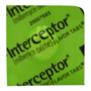 Interceptor Tablets for Dogs & Cats - Rx Interceptor, Dog 11-25 lb/Cat 1.5-6 lb, 1 Tablet  