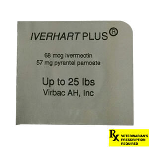 Rx Iverhart Plus Chew Tab - Rx Iverhart Plus, 0-25 lb x 1 Chew Tab  