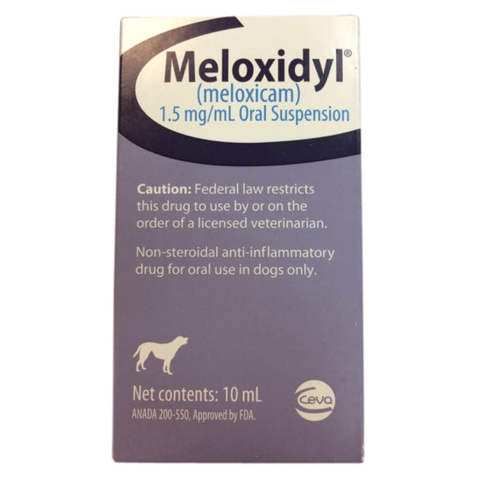 Rx Meloxidyl Oral Susp, 1.5 mg/ml x 10ml Bottle -   