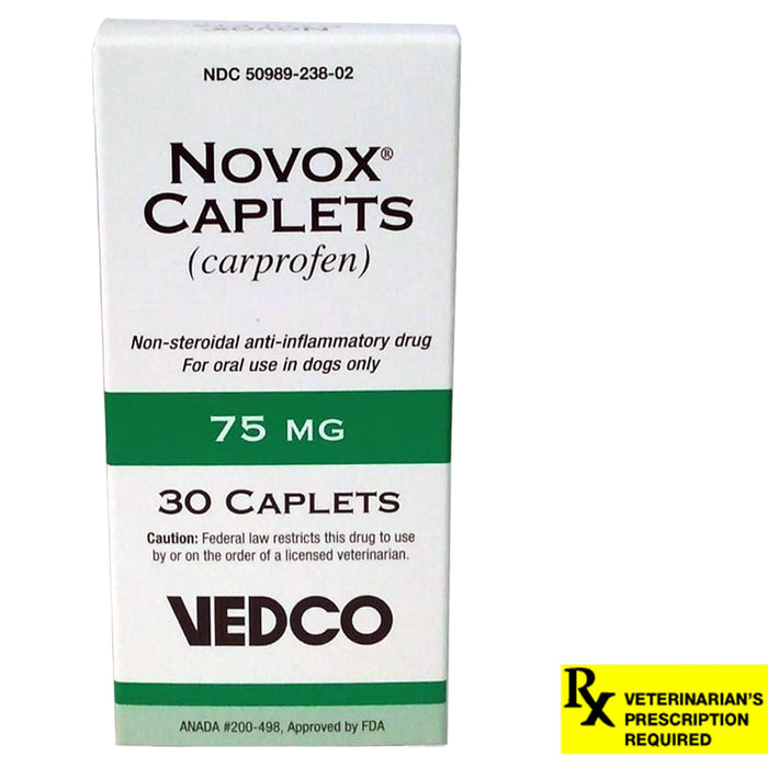 Rx Novox Caplets - Rx Novox, 75mg x 30 Caplets  