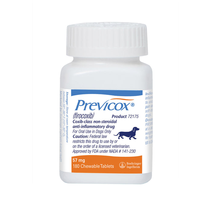 Rx Previcox Chew Tabs for Dogs - Rx Previcox, 57mg x 180 Chew Tabs  