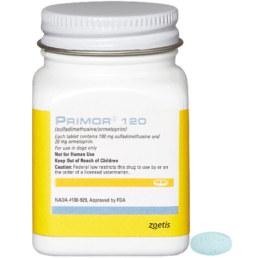 Rx Primor Tablets for Dogs - Rx Primor, 120 mg x 100 Tablets (Special Order)  