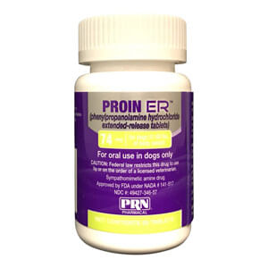 Rx Proin ER for Dogs - Rx Proin ER, 74mg, 41-80 lb, 30 Tablets  