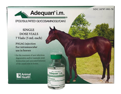 Rx Adequan (Equine) - Rx Adequan (Equine) 500mg/5ml x 5ml x 7 vials  