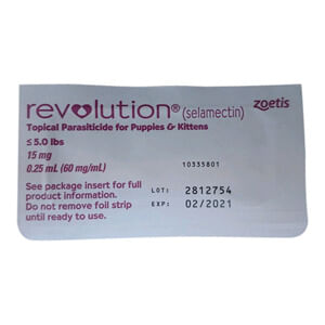 Rx Revolution, Canine/Feline - Rx Revolution, Canine/Feline 0-5 lb, 1 Month  