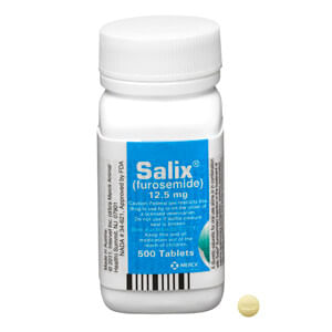 Rx Salix (furosemide) Tablets - Rx Salix (furosemide), 12.5 mg x 500 Tablets  