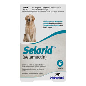 Rx Selarid Canine, 6 Months - Rx Selarid, 40.1-85 lb Canine, 6 Month  