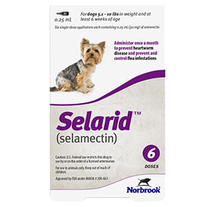 Rx Selarid Canine, 6 Months - Rx Selarid, 5.1-10 lb Canine, 6 Month  