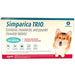 Simparica Trio Chewable Tablets - 22.1 - 44 lb 6 Chewable Tablets 