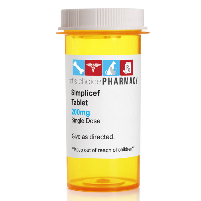 Rx Simplicef Tablet - Rx Simplicef, 200mg, 1 Tablet  