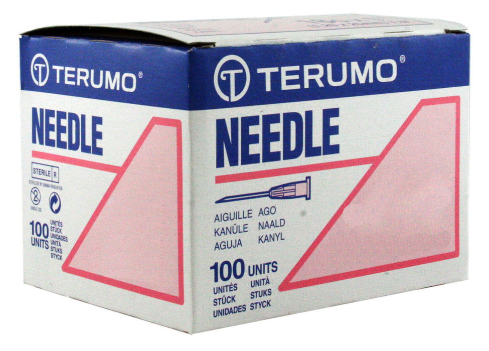 Rx Terumo Needle Aiguille, 18g x 1, 100 ct -   