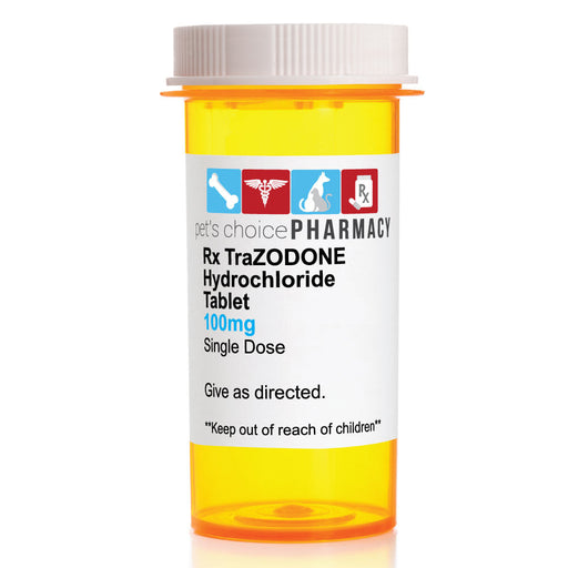 Rx Trazodone Tablets - Rx Trazodone, 100 mg x 1 Tablet  