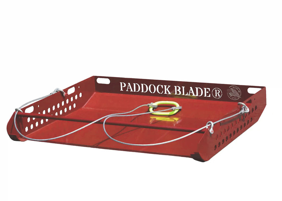 Paddock Blade Horse Manure Collector - Red  