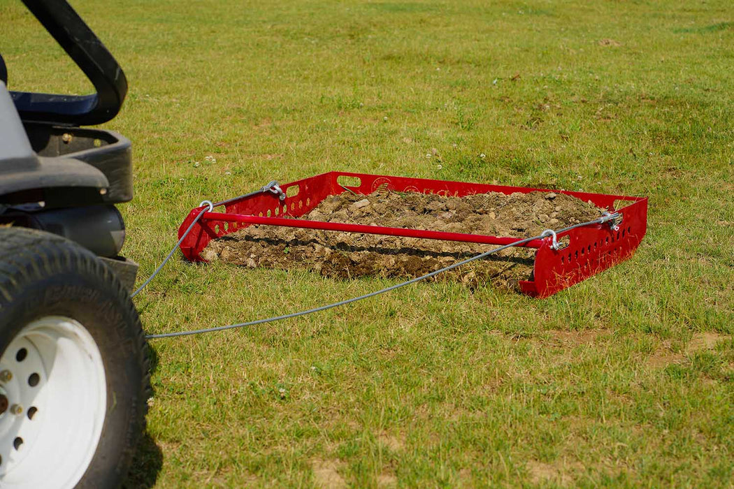 Paddock Blade Horse Manure Collector - Red  