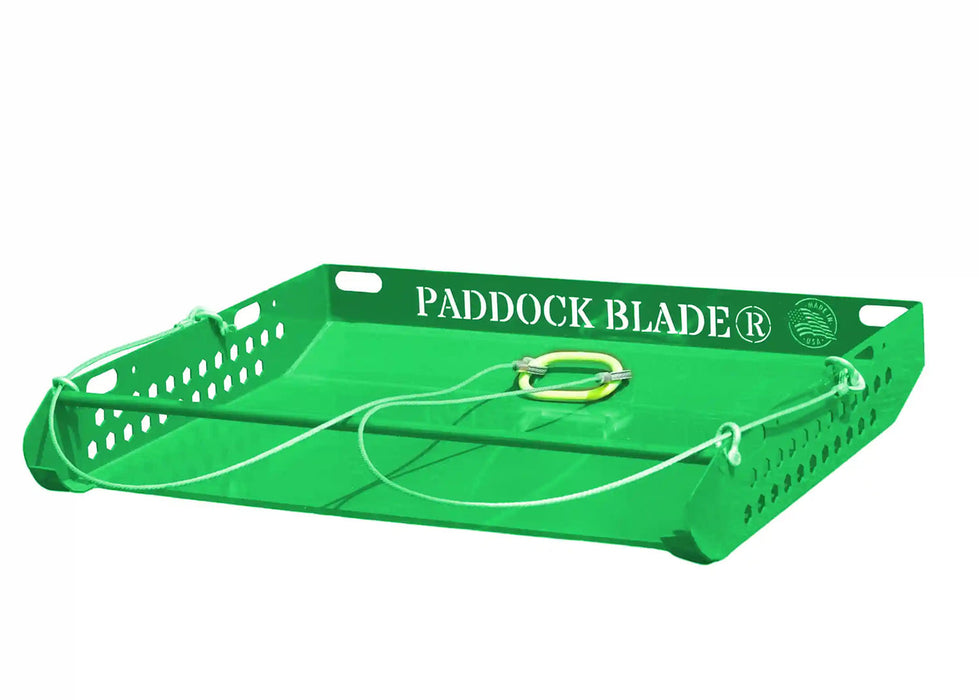 Paddock Blade Horse Manure Collector - Green  