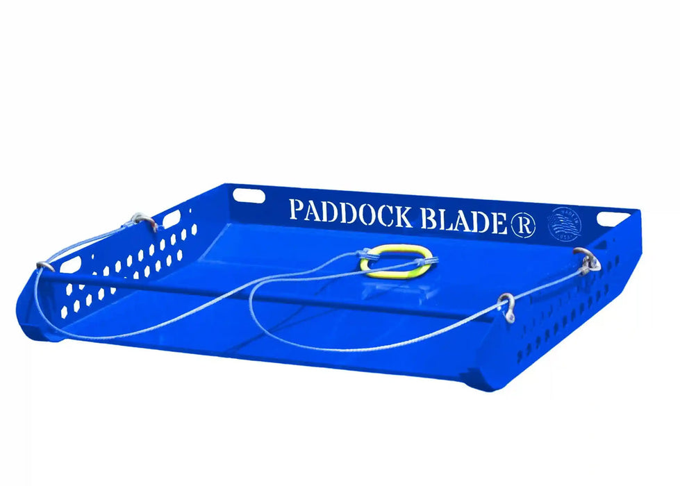 Paddock Blade Horse Manure Collector - Blue  