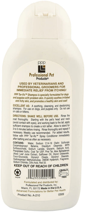 Tar-ific Shampoo Skin Relief for Dogs - Tar-ific Shampoo, 13.5 oz  