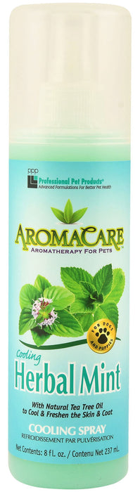 AromaCare Herbal Mint Cooling Spray, 8 oz -   