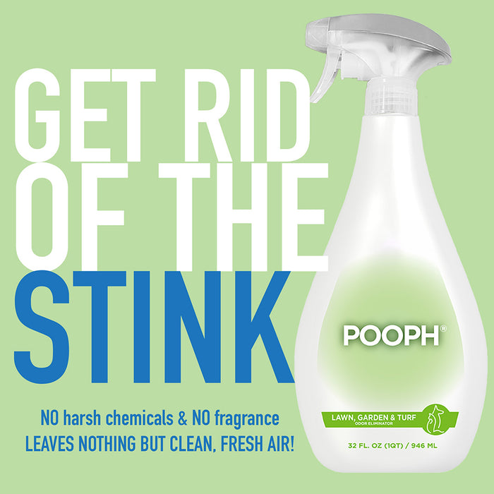 Pooph Lawn, Garden & Turf Odor Eliminator