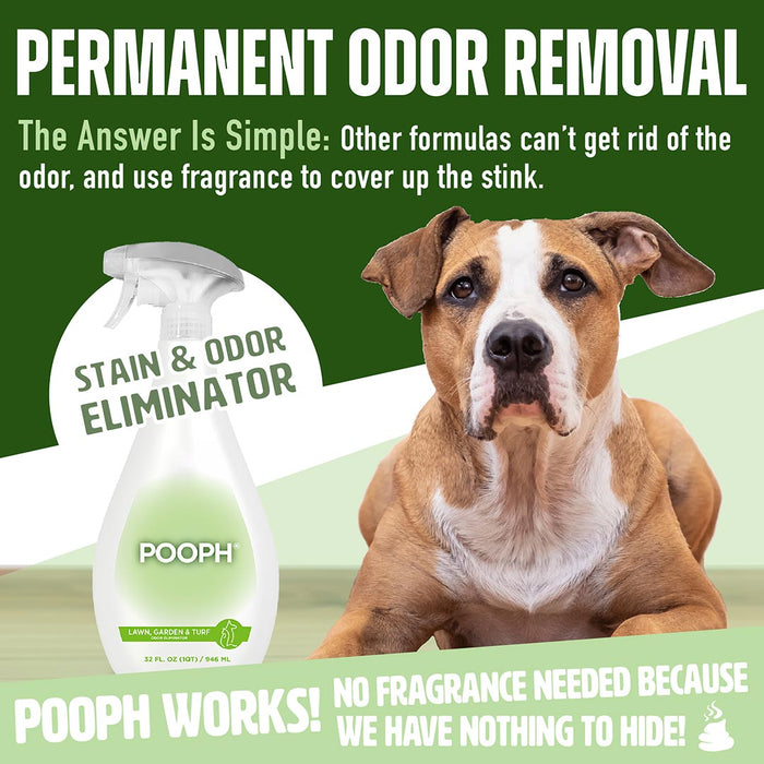 Pooph Lawn, Garden & Turf Odor Eliminator