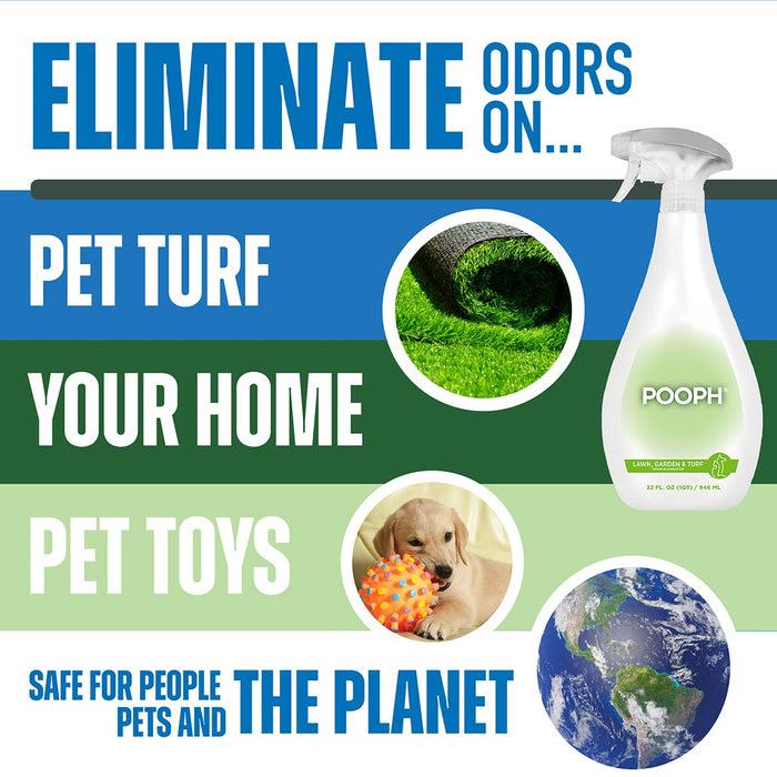 Pooph Lawn, Garden & Turf Odor Eliminator