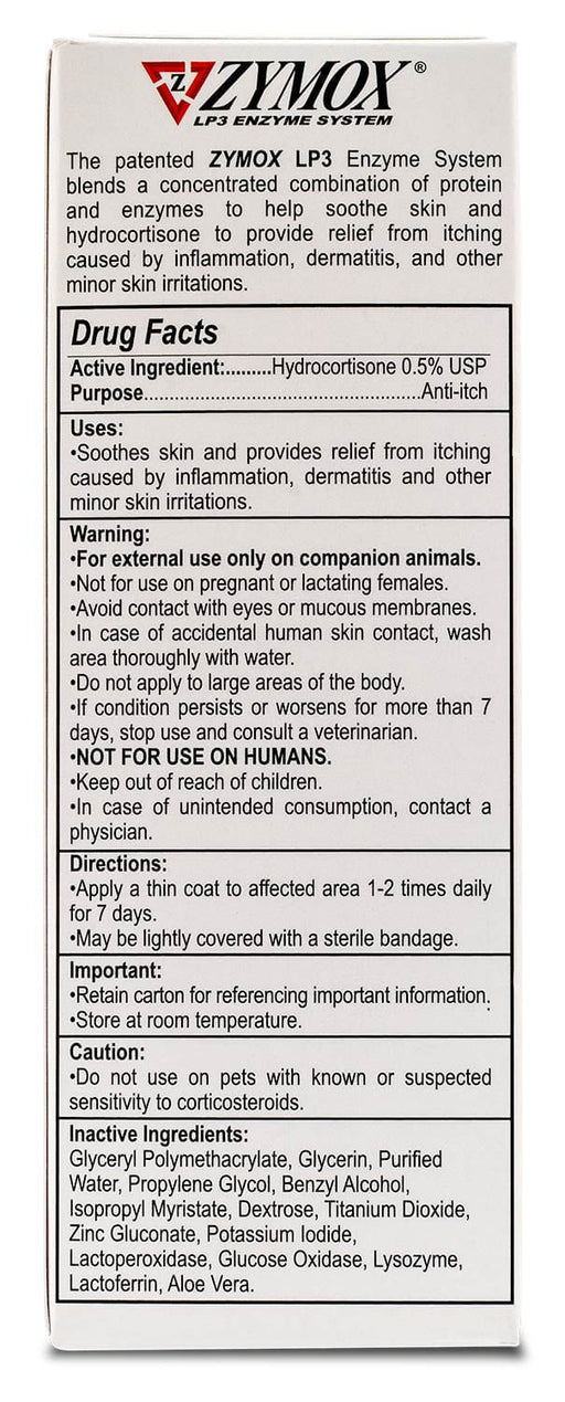 Zymox Topical Antimicrobial - Zymox Topical Cream, 1 oz tube  