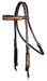 Professional's Choice Floral Browband Headstall -   