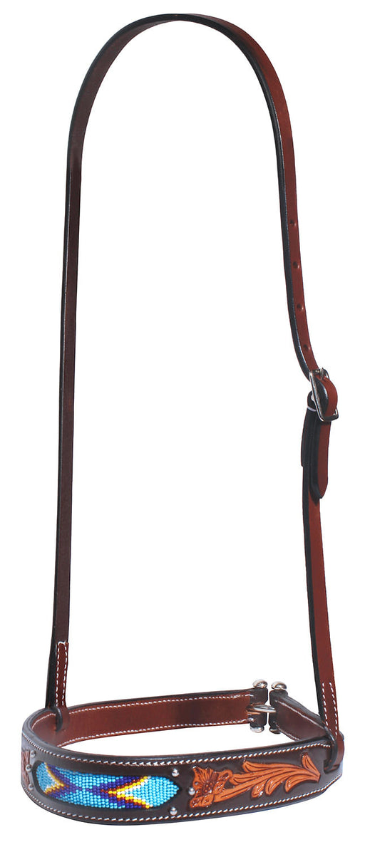 Professional's Choice Beaded Tiedown Noseband -   