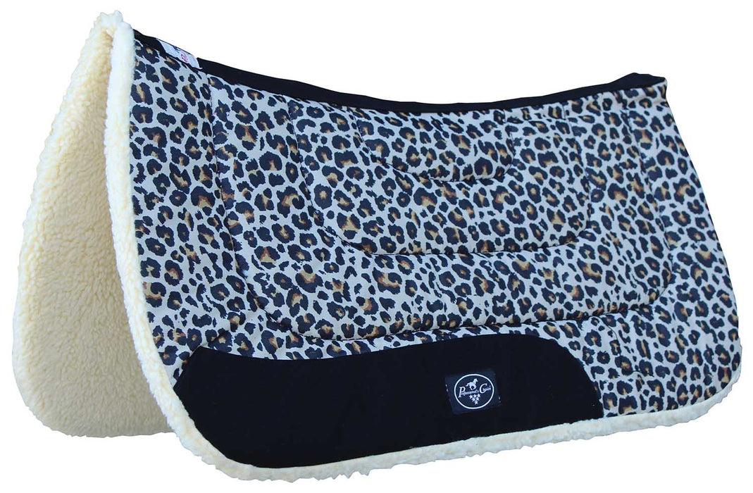 ComfortFit Contoured Work Saddle Pad - Cheetah  