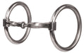 Equisential Slow Twist Loose Ring Snaffle Bit - Stainless Steel  