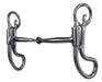 Equisential Smooth Snaffle Teardrop Bit - Stainless Steel  