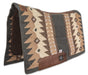 Fuse Saddle Pad, 3/4"x 33 x 38 - Charcoal/Tan  